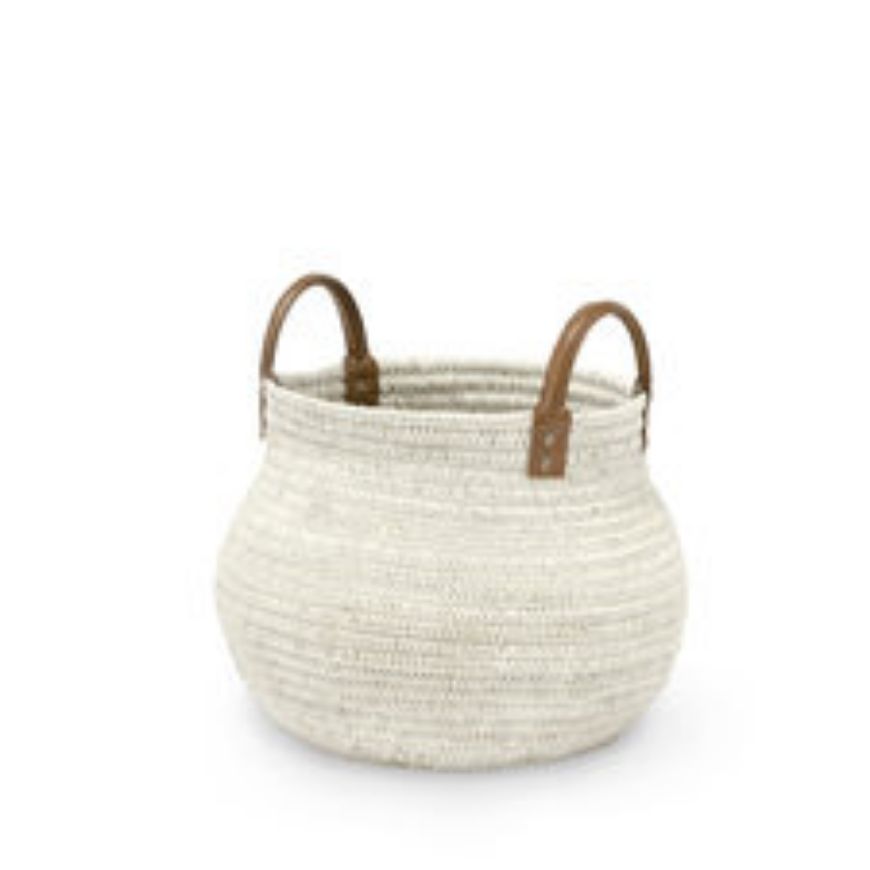 Picture of CAIRO BASKET WHITE, SMALL