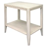 Picture of 2-TIER TABLE WITH ROUNDED CORNERS, AVAILABLE IN 2 FINISHES