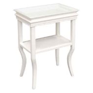 Picture of 2-TIER TABLE WITH TRAY TOP-PAINTED