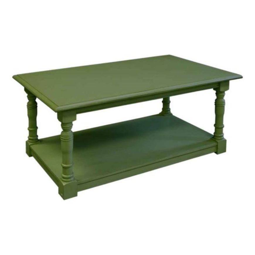 Picture of 2-TIER COCKTAIL TABLE- CUSTOM PAINTED