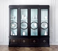 Picture of ASTORIA BREAKFRONT WITH CIRCLE MULLION GLASS DOORS