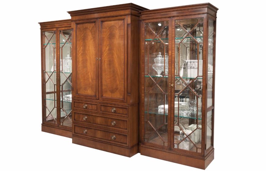 Picture of 18TH CENTURY AMERICAN CHIPPENDALE WALL SYSTEM