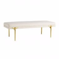 Picture of ANDREA RECTANGULAR BENCH MUSLIN