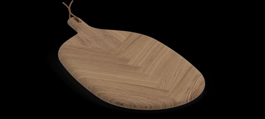 Picture of DECO LEAF CUTTING BOARD MEDIUM