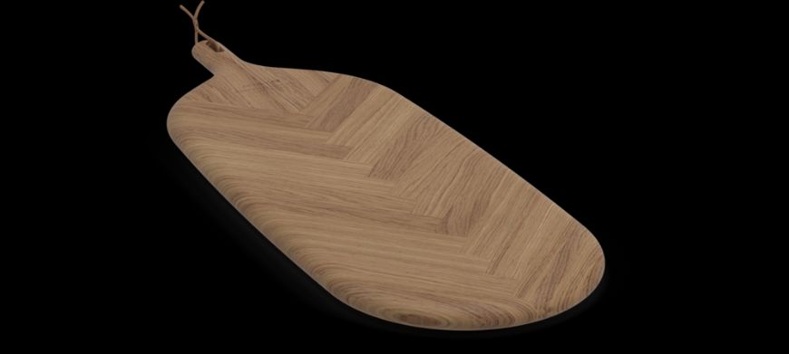 Picture of DECO LEAF CUTTING BOARD LARGE