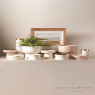 Picture of ENCIRCLE TAZZA-CHALK