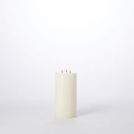 Picture of 3 WICK PILLAR CANDLE-UNSCENTED-5"