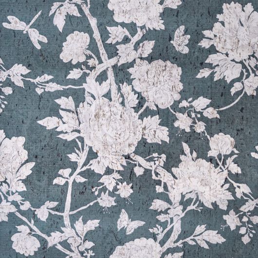 Picture of Les Pivoines - Teal