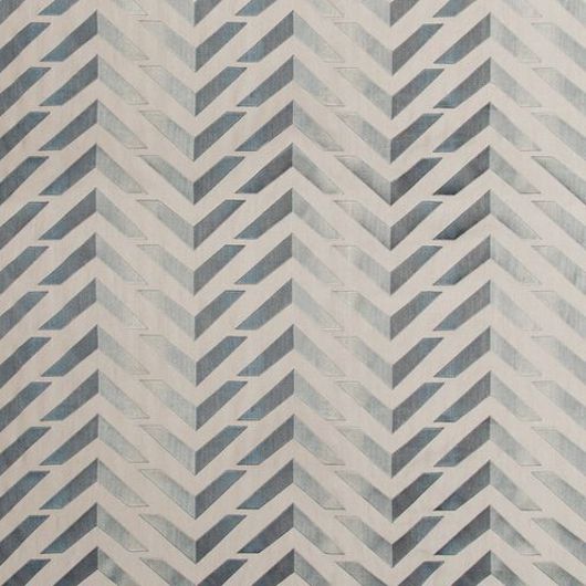 Picture of Les Vagues Emb - Blue/Slate