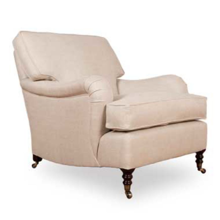 Picture of LARGE LOOSE CUSHION BACK STANDARD ARM CHAIR