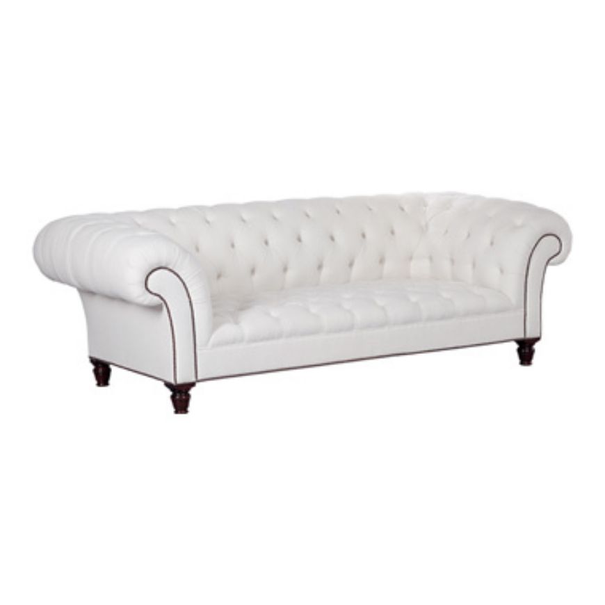 Picture of 7' 6" EARLY VICTORIAN CHESTERFIELD SOFA