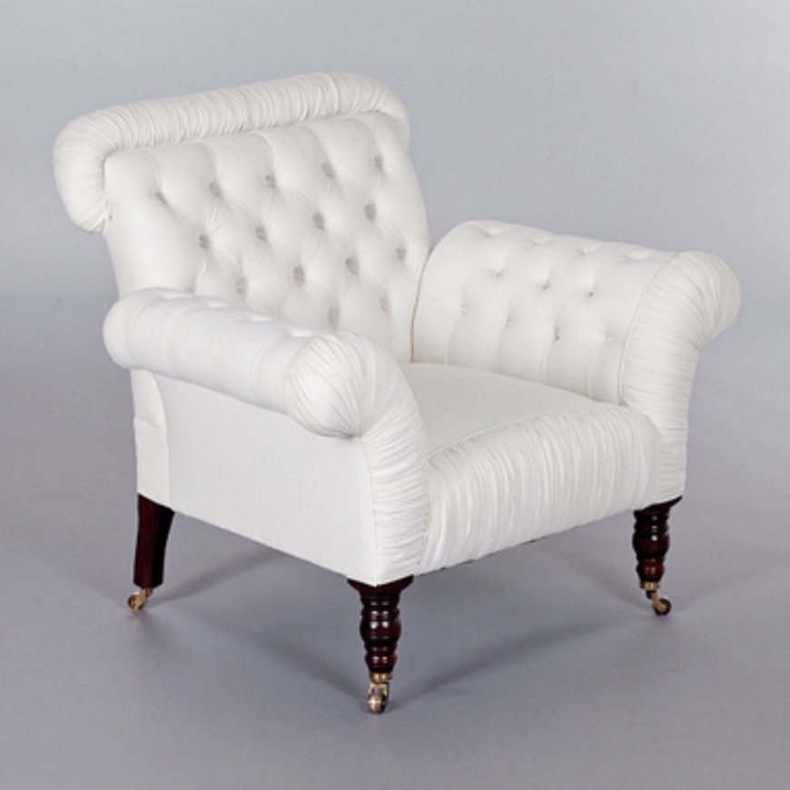 Picture of BUTTERFLY CHAIR WITH RUCHING (BUTTONED)