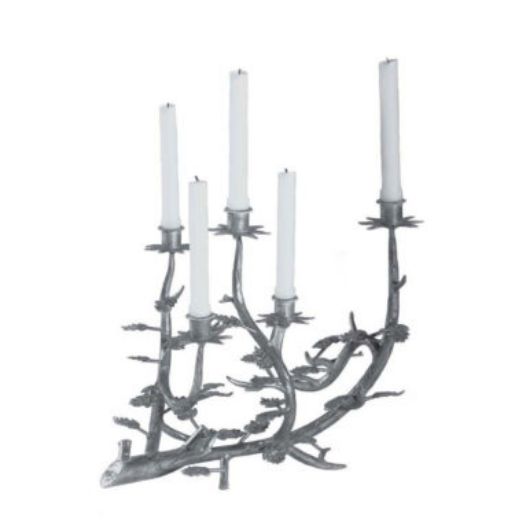 Picture of SMALL GOLD LEAF CANDELABRA