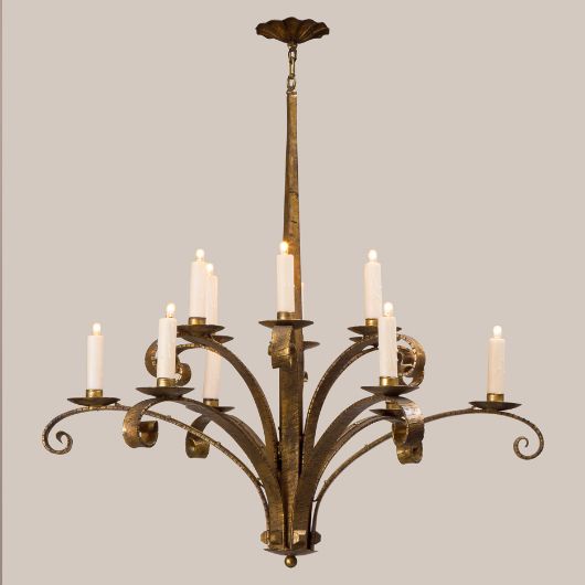 Picture of TWO-TIER IRIS CHANDELIER