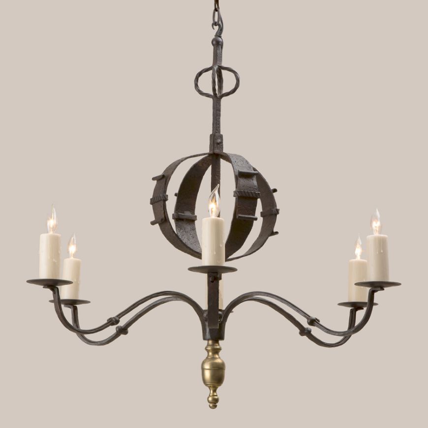 Picture of OLD STYLE TUSCAN CHANDELIER