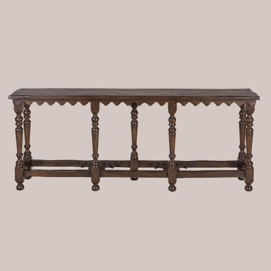 Picture of WALNUT SOFA BACK TABLE