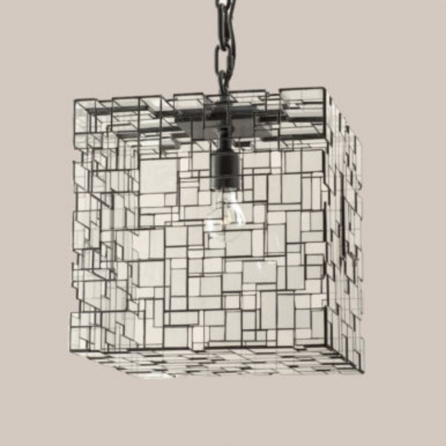 Picture of 4172 LARGE SQUARE ODETTE PENDANT