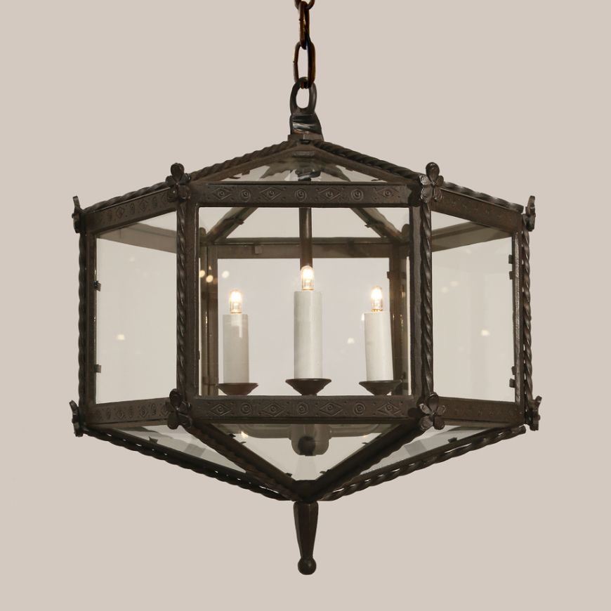 Picture of HEXAGONAL-II HANGING LANTERN