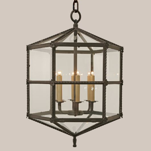 Picture of HEXAGONAL HANGING LANTERN