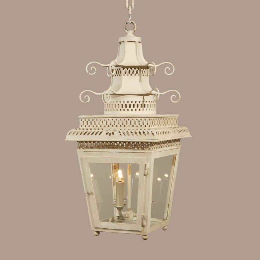 Picture of SMALL CHINOISERIE HANGING LANTERN
