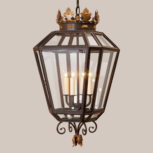 Picture of CROWN HANGING LANTERN