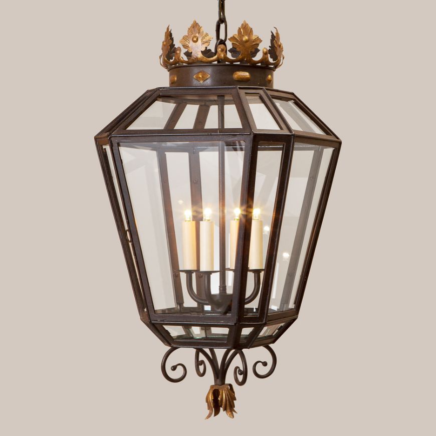 Picture of CROWN HANGING LANTERN