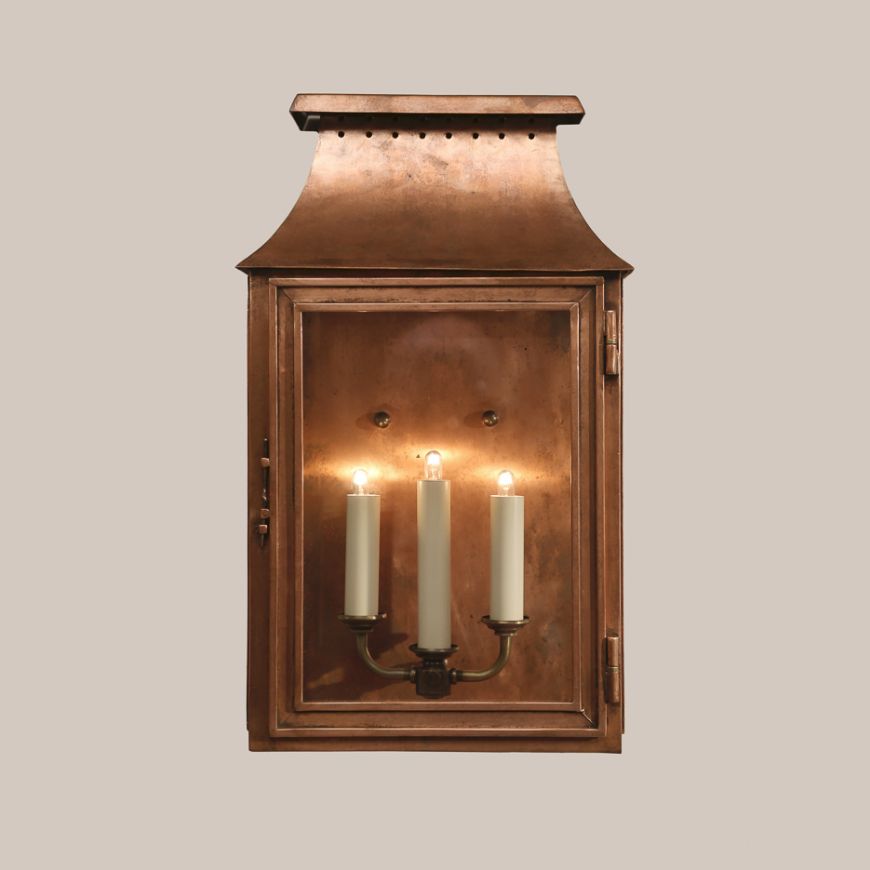 Picture of COPPER MT. VERNON WALL LANTERN