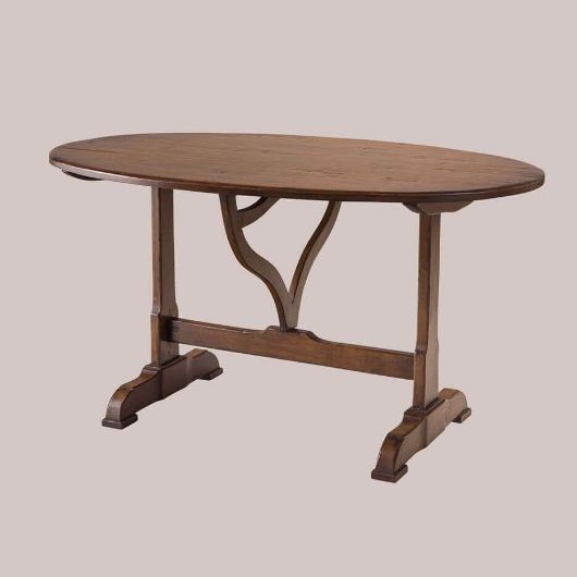 Picture of OVAL WINE TASTING TABLE