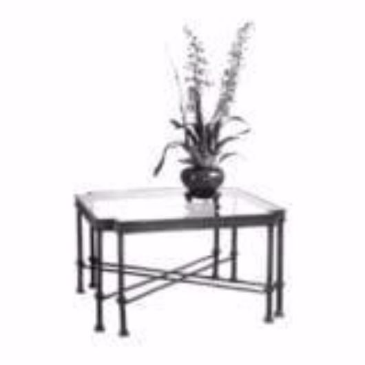 Picture of IRON & GLASS CONSOLE