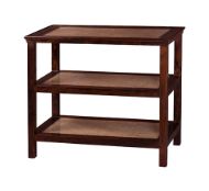 Picture of CANE & GLASS TABLE