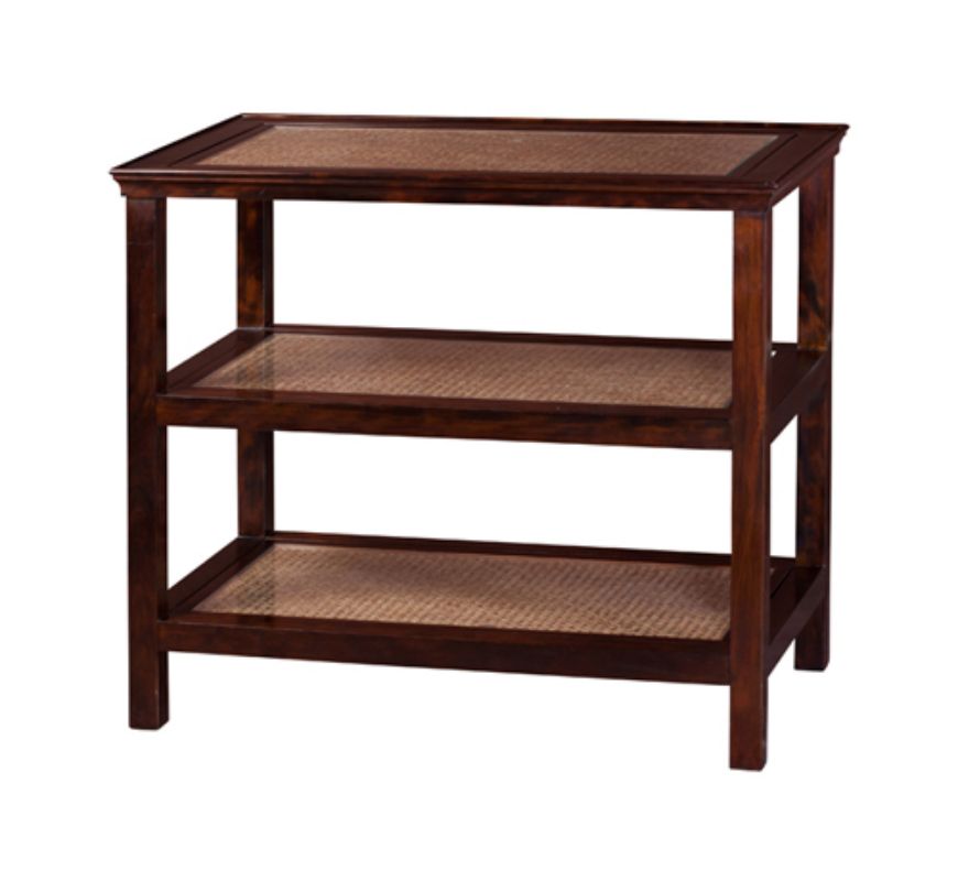 Picture of CANE & GLASS TABLE
