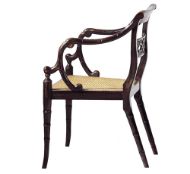 Picture of REGENCY FRET CHAIR - ARM