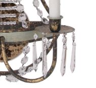 Picture of SCALLOPED TOLE SCONCE