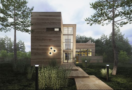 Picture of PASDEDEUX - DESIGN EXTERIOR WALL LAMP