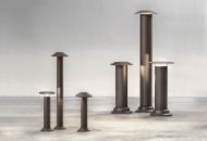 Picture of PASDEDEUX BOLLARD - DESIGN OUTDOOR WALL LAMP ON POST