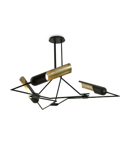 Picture of PARIS 3 LIGHT CHANDELIER