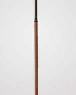 Picture of SOFIA SINGLE  BROWN LEATHER FLOOR LAMP