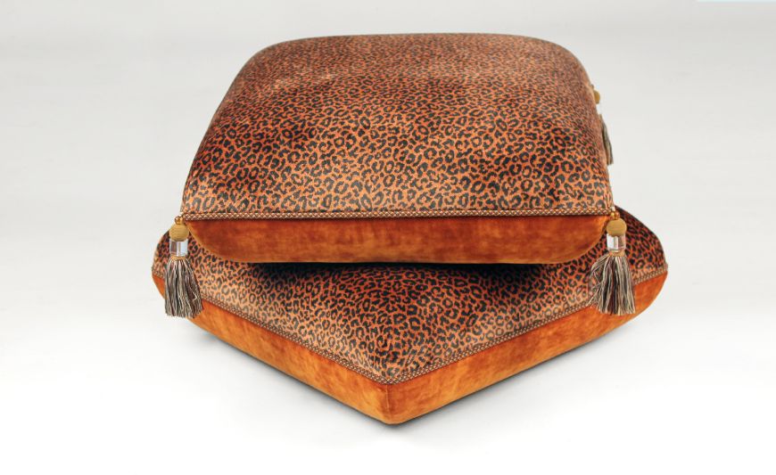 Picture of STACKED PILLOW OTTOMAN