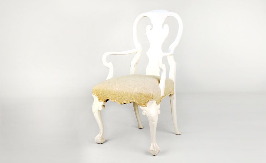 Picture of BALL & CLAW DINING ARM CHAIR