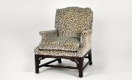 Picture of CHINESE CHIPPENDALE LOUNGE CHAIR