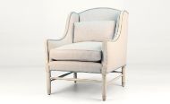 Picture of FRENCH NORMANDIE WING CHAIR