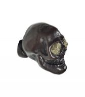 Picture of CHARLIE SKULL KNOB PYRITE