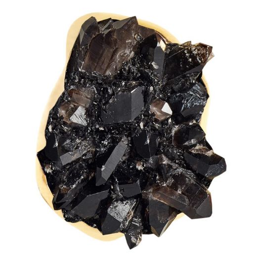 Picture of CUSTOM CLUSTER KNOB SMOKEY QUARTZ