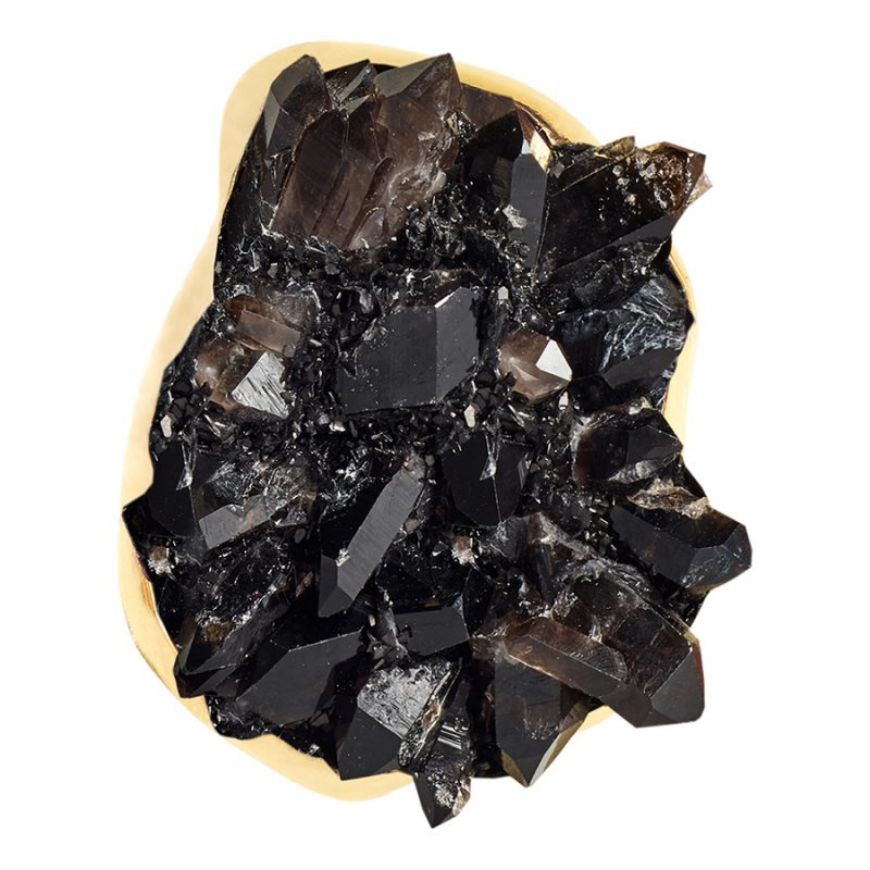 Picture of CUSTOM CLUSTER KNOB SMOKEY QUARTZ