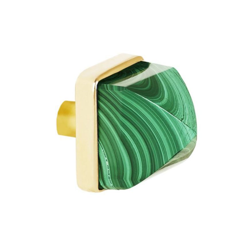 Picture of HAYDEN LARGE KNOB MALACHITE