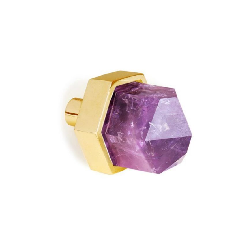 Picture of THEA SMALL KNOB AMETHYST