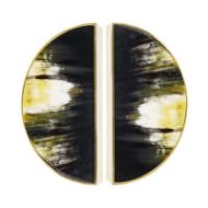 Picture of BECKET SEMI-ELLIPSE PULL – DARK VARIEGATED