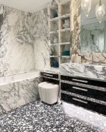 Picture of LANGSTON EDGE PULL LARGE – DARK VARIEGATED