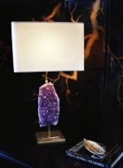 Picture of ROBERT TABLE LAMP – AMETHYST