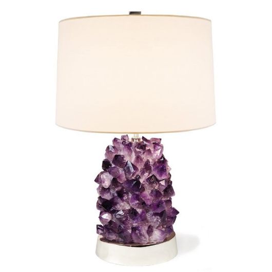 Picture of VERONICA TABLE LAMP AMETHYST